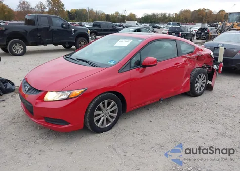 2012 Honda Civic Ex-L z USA, uszkodzony, nr VIN 2HGFG3B16CH533209
